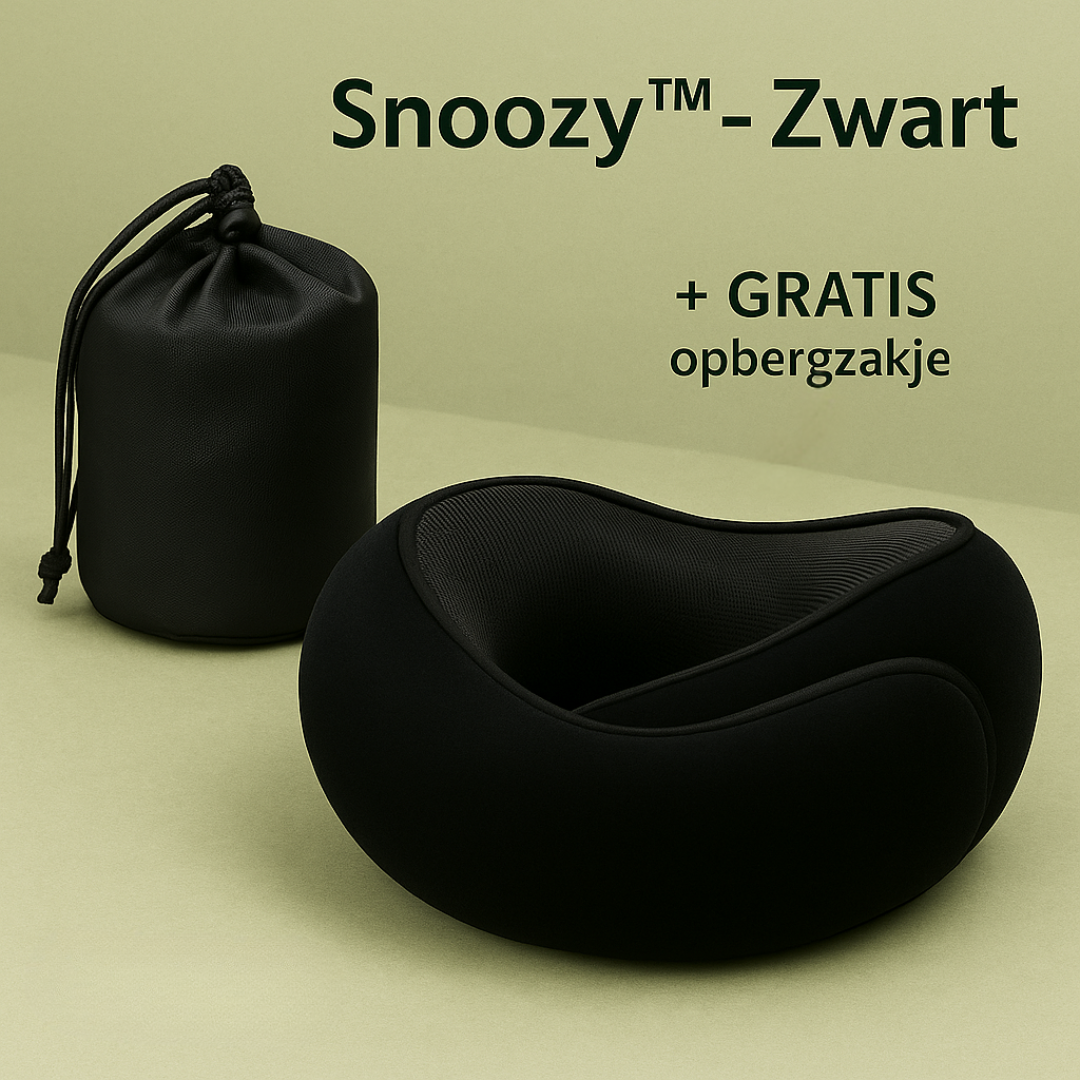 Snoozy™ - Ergonomisch Reiskussen