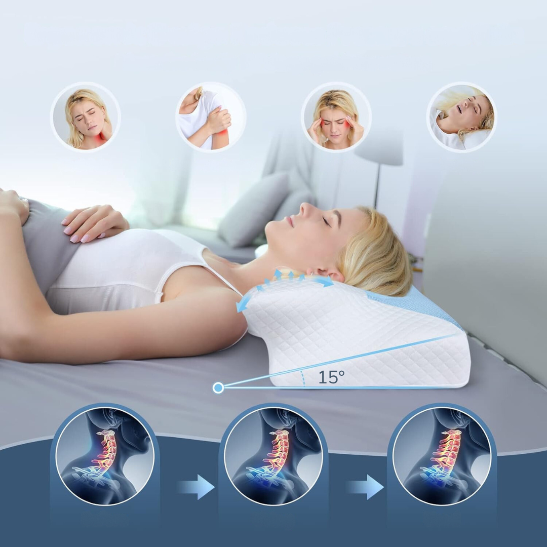 NeckNest™ | Contour Ontlastend Kussen