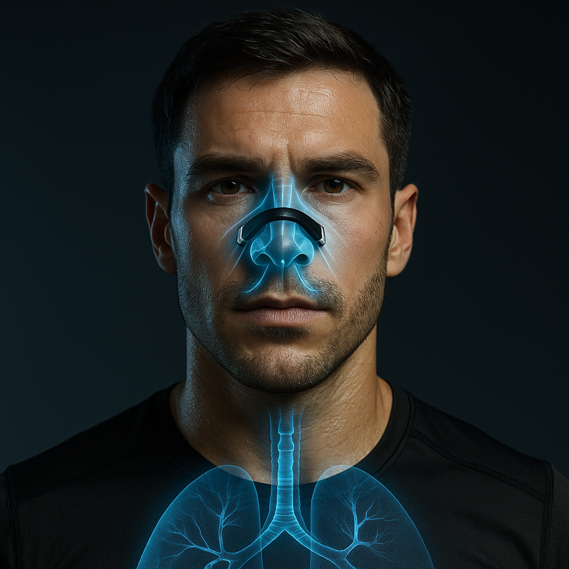 AirBoost™ | Magnetische Neusclip voor Betere Ademhaling en Verbeterde Prestaties