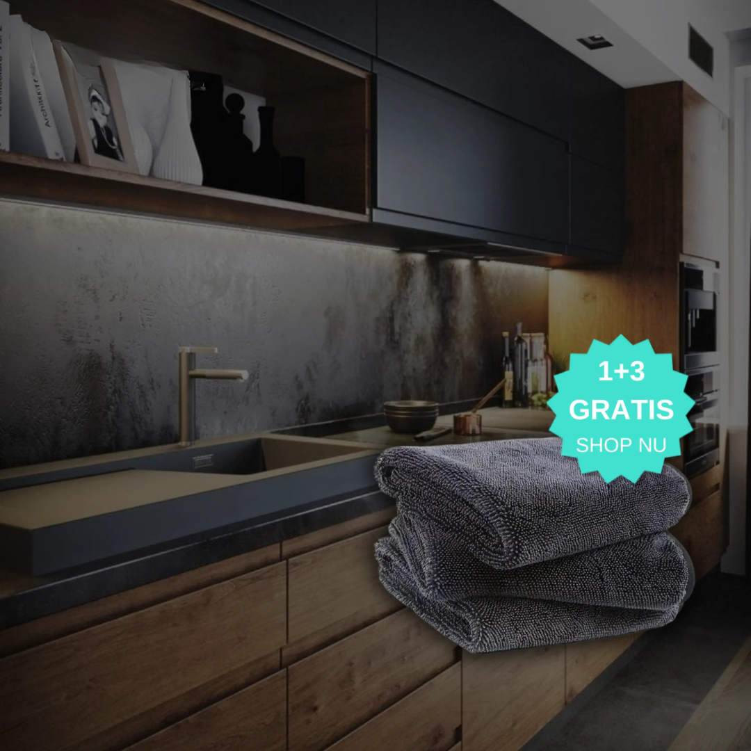 KalkStop™ – De Droogdoek die Je Douche Helder Houdt