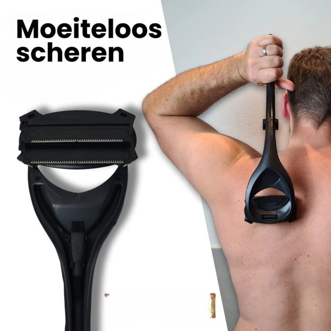 BackBlade™ - Rughaar scheermes met lange handgreep