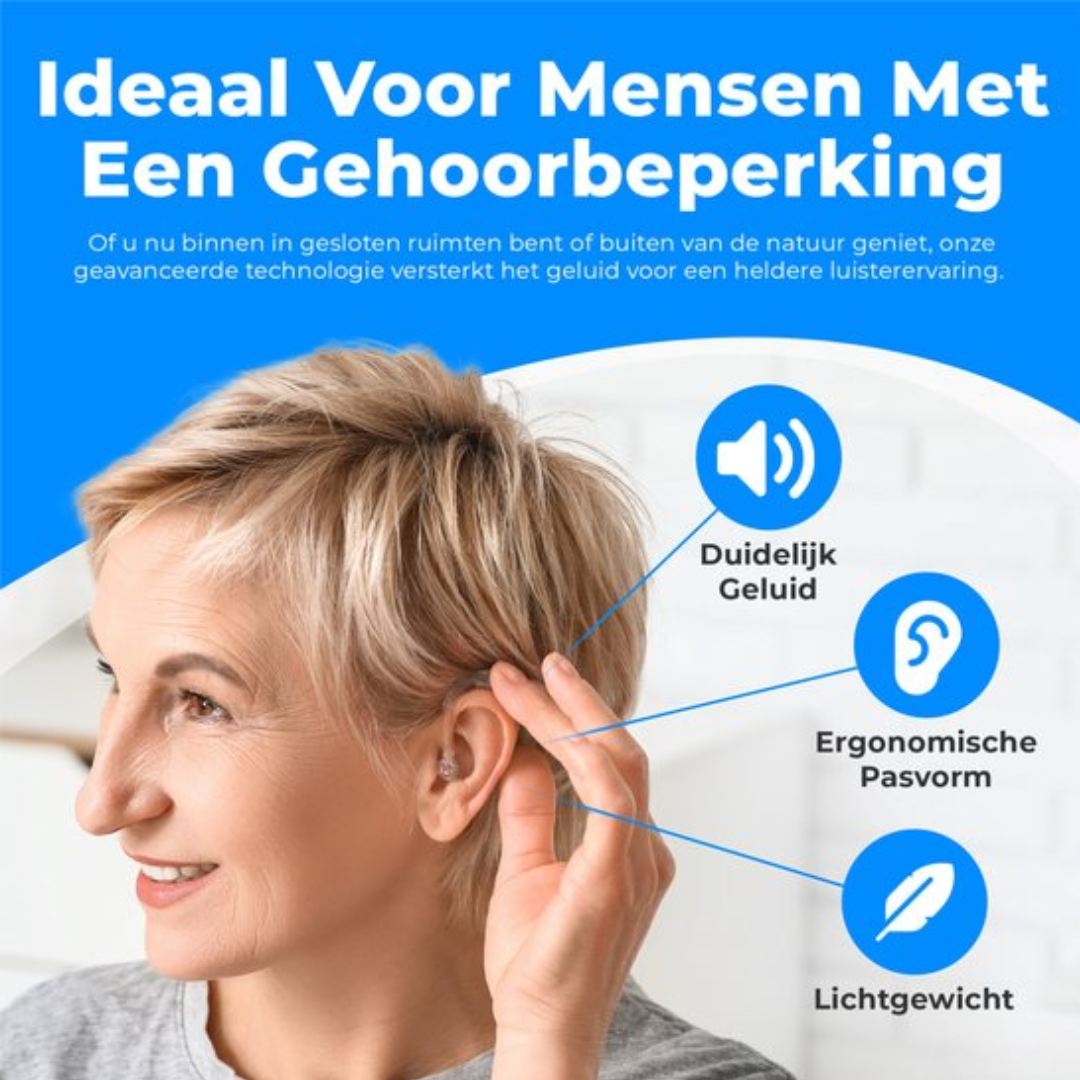 Hearix™ - Oplaadbare Universele Geluidversterker