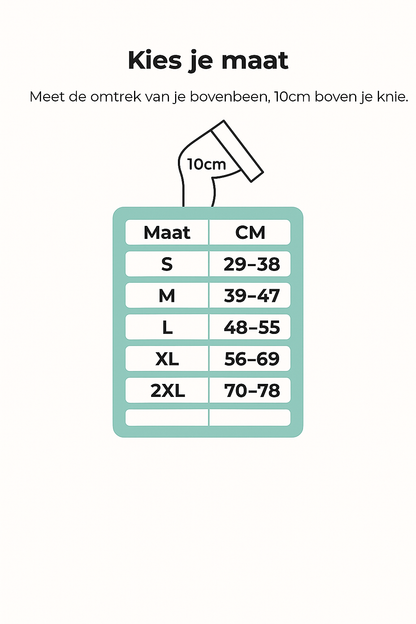 Kneebo™ -Bamboe Kniebrace