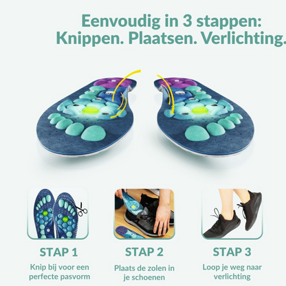 VitaZolen - Magnetische Accupressuur Inlegzolen