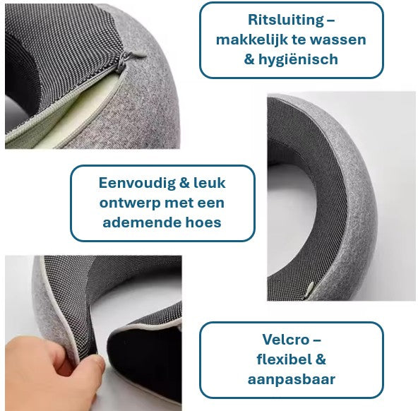 Snoozy™ - Ergonomisch Reiskussen