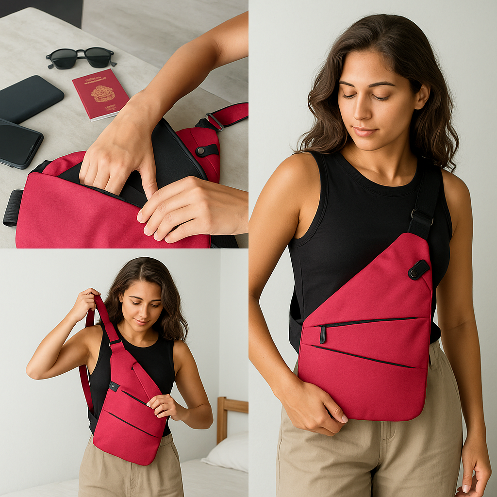 SafeTrip Bag™ - Veilig en stijlvol onderweg
