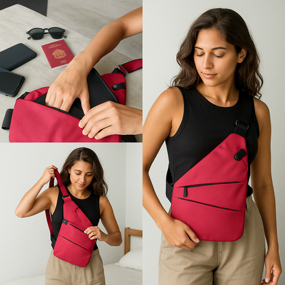 SafeTrip Bag™ - Veilig en stijlvol onderweg