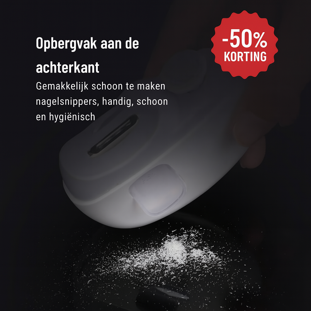 NailEase™ | Elektrische Nagelknipper & Polijster - Voor moeiteloze nagelverzorging