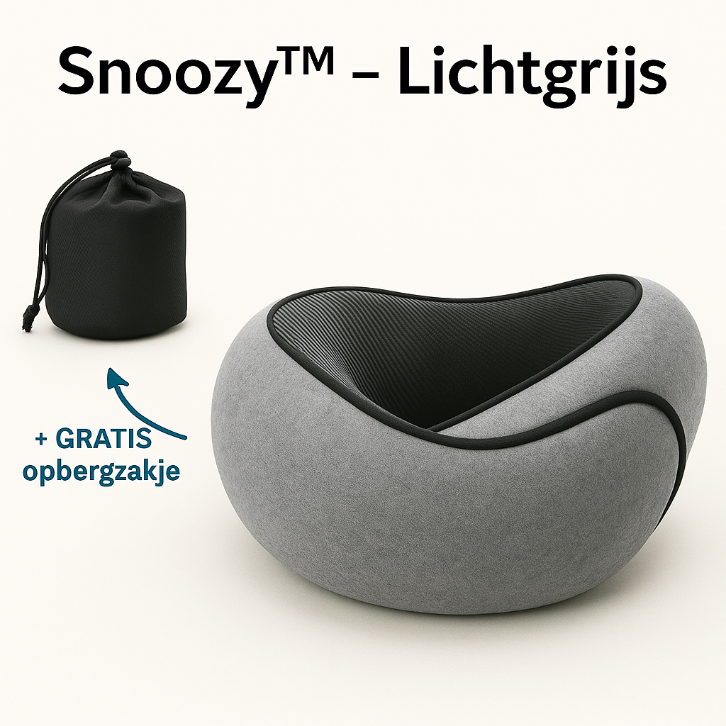 Snoozy™ - Ergonomisch Reiskussen