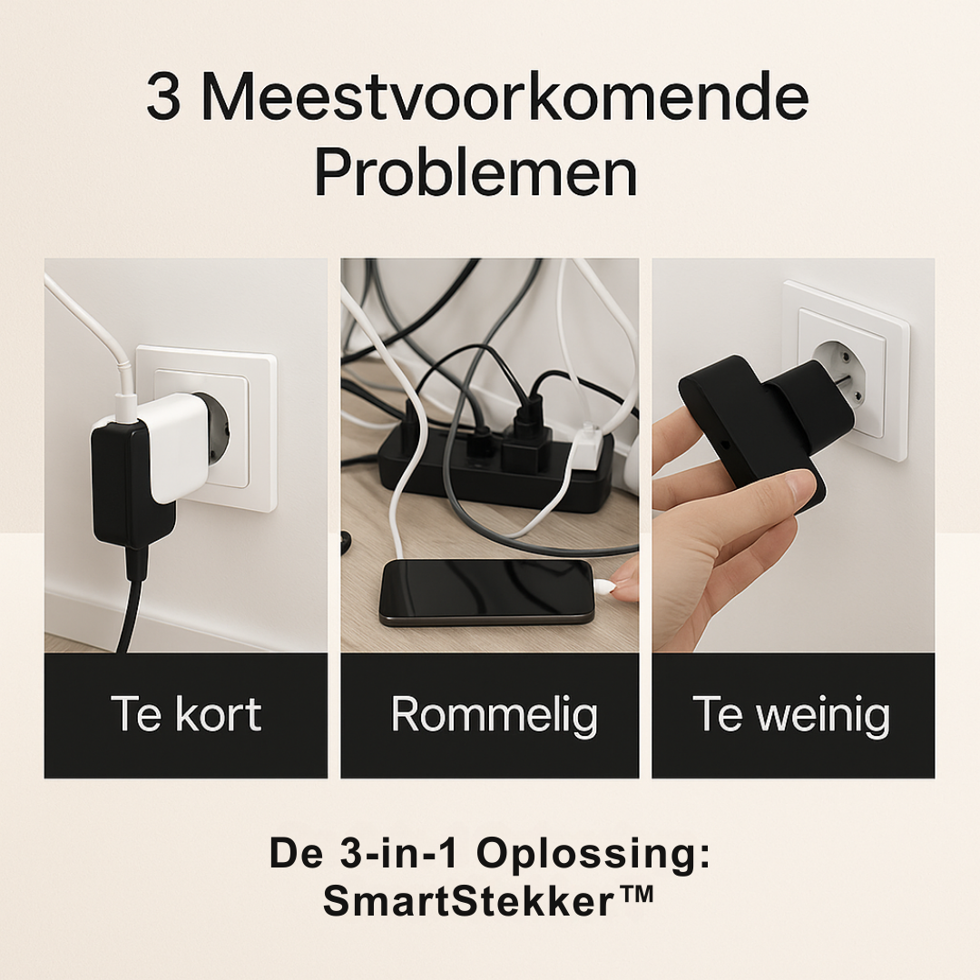 SmartStekker™ - 180° draaibare stekker