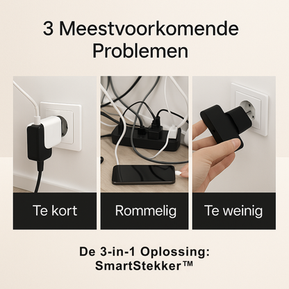 SmartStekker™ - 180° draaibare stekker