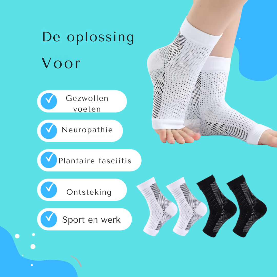 VenoFit™ - Pijnverlichtende Enkel Compressie Sokken