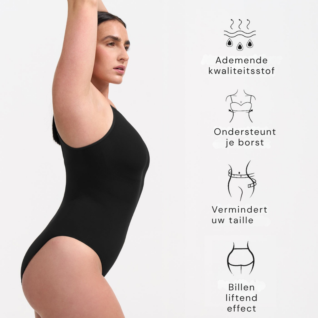 Fituva™ - Bodysuit beeldhouwende shapewear met slip