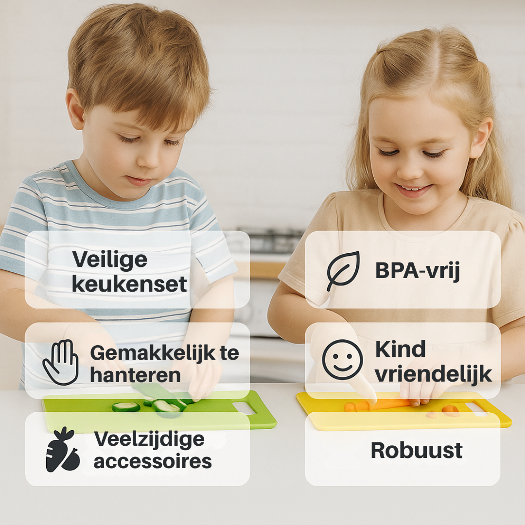 MiniChef™ | Kinder Keukenset voor Kleine Gourmetkoks