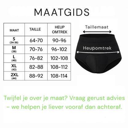 GelRide™ V2 -  Gel Vrouwen Brief ontworpen voor onderweg