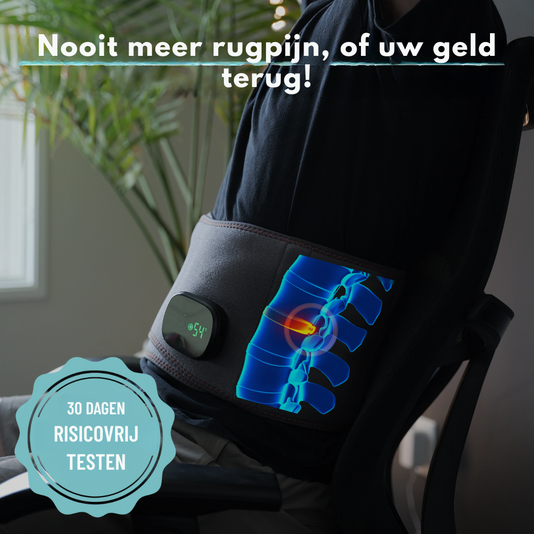 InfraBelt™ - Rodelichttherapie-gordel met vibratie