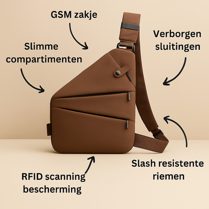 SafeTrip Bag™ - Veilig en stijlvol onderweg