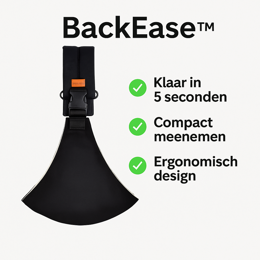BackEase™ – Brengt verlichting bij het dragen