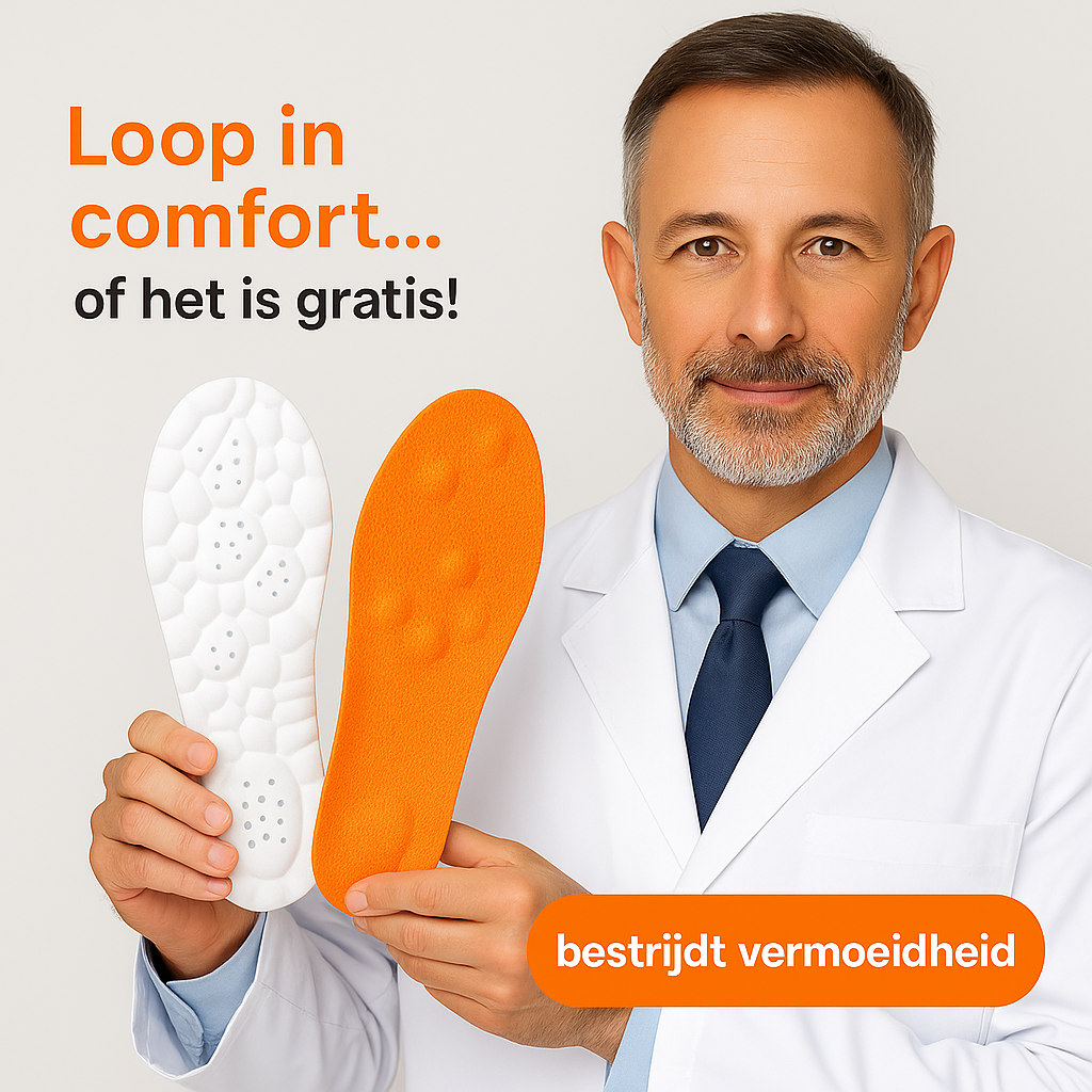 CloudSole™ - 4D Cloud Technologie Binnenzolen