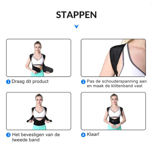 CoreCorrect™ Rugondersteuning | Corrigeert houding en verlicht rugpijn