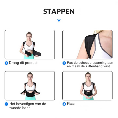 CoreCorrect™ Rugondersteuning | Corrigeert houding en verlicht rugpijn