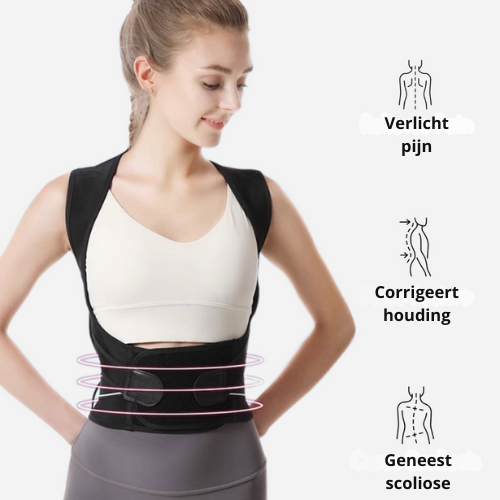 CoreCorrect™ Rugondersteuning | Corrigeert houding en verlicht rugpijn