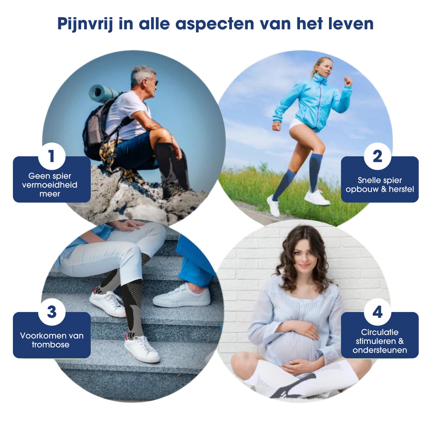 VenoRelief™ - Compressiekousen aanbevolen door artsen