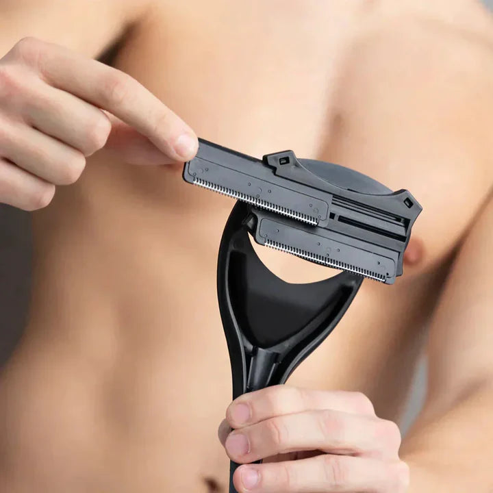 BackBlade™ - Rughaar scheermes met lange handgreep