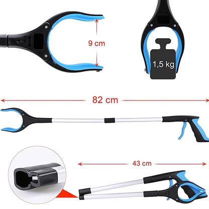 Medigrab™ - Opvouwbare Grijper met 360° Draaibare Klem